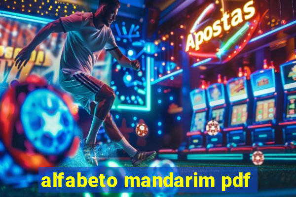 alfabeto mandarim pdf